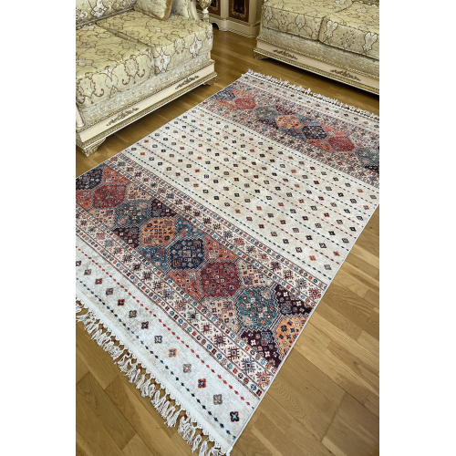 Dokuma Taban Yıkanabilir Kaymaz Taban Kilim Salon Halısı Mutfak Halısı Yolluk