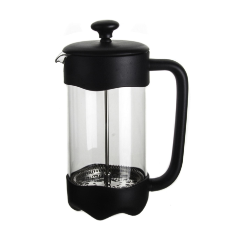 French Press Siyah Renk 350ml Filtre Kahve Ve Bitki Çayı