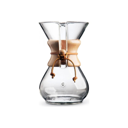 Epinox Chemex Cam Kahve Demleme Ekipmanı (600 Ml 4 Cup)