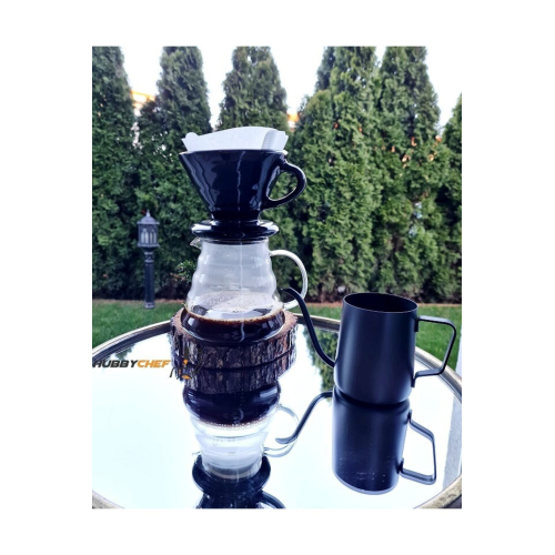 Kahve Demleme Seti V60 Dripper 600ml Seramik Fincan Kahve Demleme Ibriği