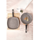 Gris Bio Granit Tava ve Grill Seti