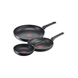 Titanyum 1x Simplecook Difüzyon Tabanlı 3'lü Tava Seti - 20/24/28 Cm