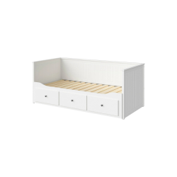 Hemnes 80x200 cm Açılabilir Divan Ve Saklama Alanı, Beyaz, Divan, Bazalı, Çekyat - EREGANTO