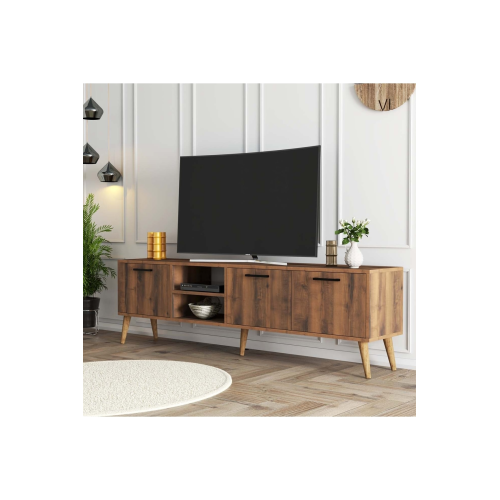 Exxen 180 Cm (ahşap Ayaklı) Tv Ünitesi Hat Rengi 1583