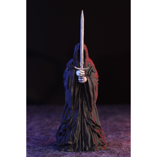 Siyah Nazgul Yüzüklerin Efendisi - Lotr Lord Of The Rings Nazgul Heykel Figür 15 Cm