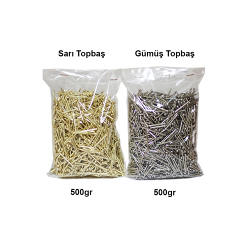 Filgrafi Çivi Sarı&nikel Topbaş Çivi Toplam 1kg