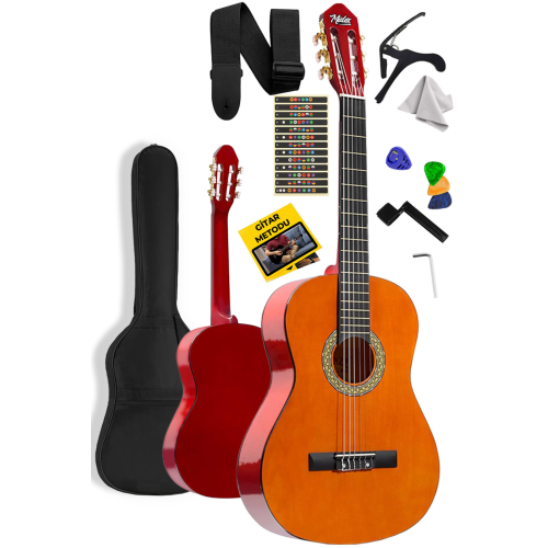 Cg-270m Doğal Renk Klasik Gitar 4/4 Yetişkin Boy Sap Ayarlı Full Set