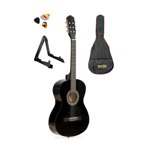 Maske Mg1bk Siyah Klasik Gitar