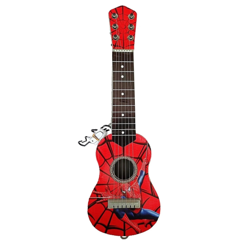 Oyuncak 6 Telli Örümcek Adam Gitar 50 Cm. Spider Man