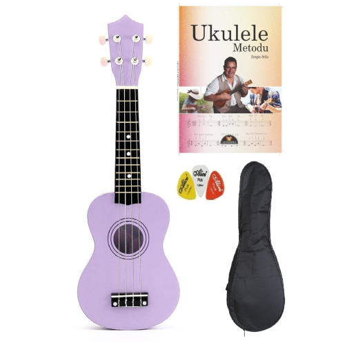 Soprano Lila Ukulele+kılıf+metot Ve Pena 54cm