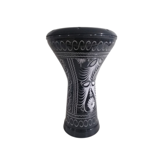 Mısır Darbuka Siyah Işlemeli