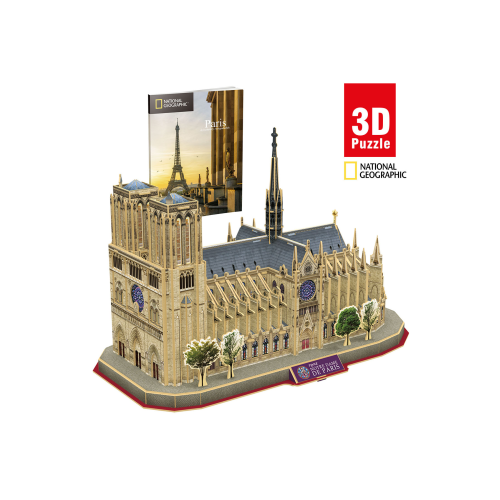 3d Puzzle National Geographic Serisi - Notre Dame De Paris