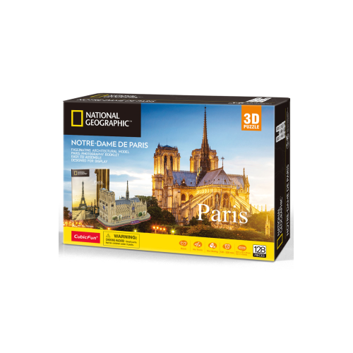 3d Puzzle National Geographic Serisi - Notre Dame De Paris