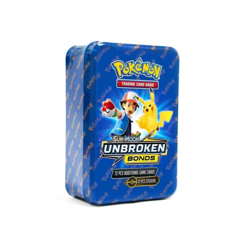 72li 24 Sticker Oyun Kartı Karton Kutu Sun Moon Unbroken Bonds