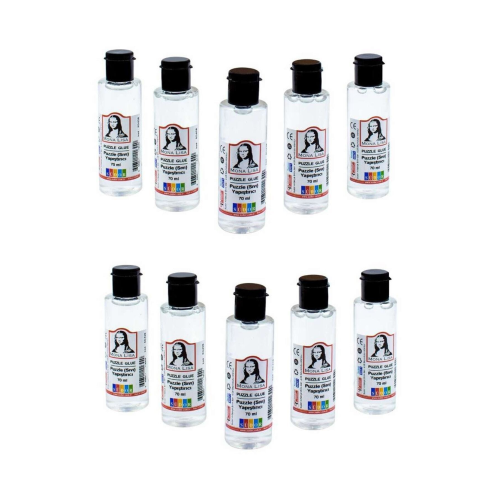 Puzzle Yapıştırıcısı 70 ml (Şeffaf) 70ml 10 Adet Ind-sdr-p101010