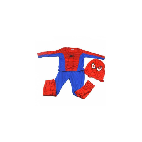 Spiderman Kostüm - Örümcek Adam Çocuk Kostümü - Maskeli Örümcek Adam Kostümü