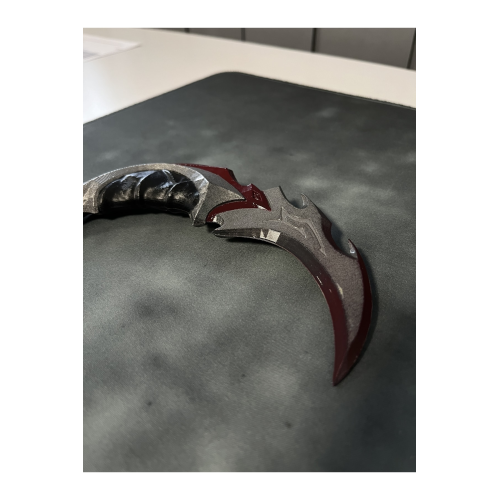 Yağmacı Karambit Kırmızı Plastik