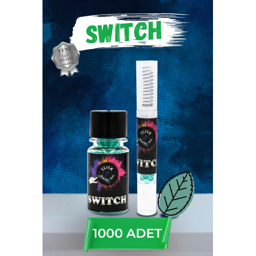 Click Mentol Topu 1000 Adet Nane Switch Aroması+aplikatör