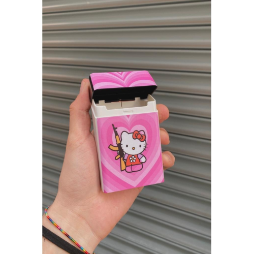 Hello Kitty Dıkşın Standart Plastik Tabakası Kutusu