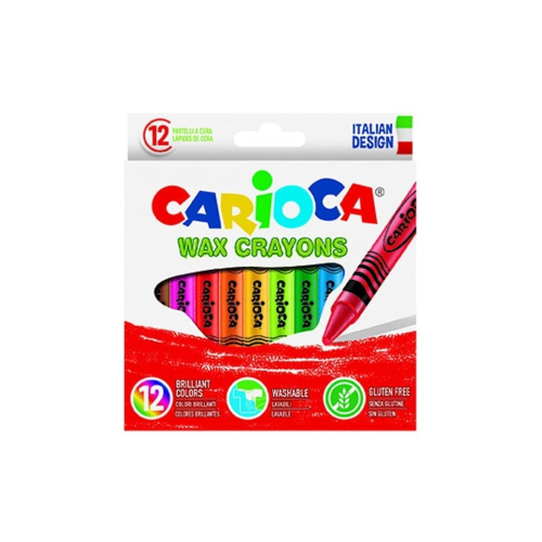 Wax Crayons Yıkanabilir Pastel Boya Kalemi 12'li