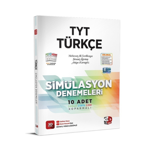 3d Tyt Türkçe Simülasyon Denemeleri