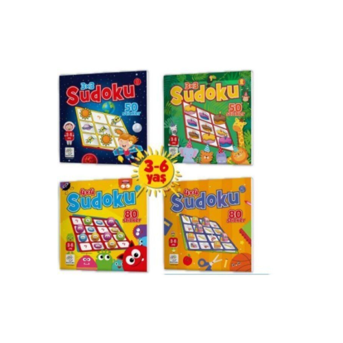 3-6 Yaş Stickerlı Sudoku Seti