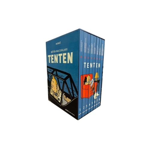 Tenten - 8 Kitap Takım (ciltli - Kutulu)