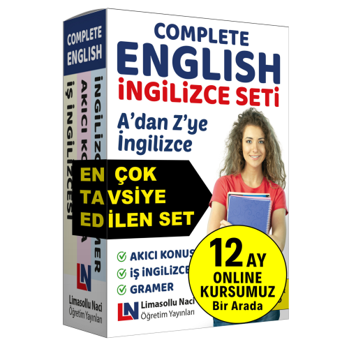 Ingilizce Eğitim Seti, Öğretim Paketi, Gramer Kitap - Toefl, Ielts, Yds Sınavlara Hazırlık