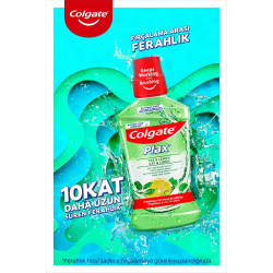 Plax Çay Ve Limon Plağa Karşı Ağız Bakım Suyu 500 ml X 2 Adet