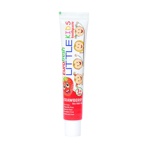 Eurofresh 3 Yaş Üzeri Çocuklar için Çilek Aromalı Diş Macunu- Little Kids 50 g 8690131674311