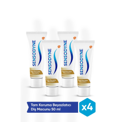 Tam Koruma Beyazlatıcı Diş Macunu 50 Ml. 4'lü Set