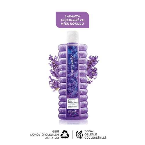 Senses Lavender Calm Lavanta Kokulu Banyo Köpüğü 500 Ml.