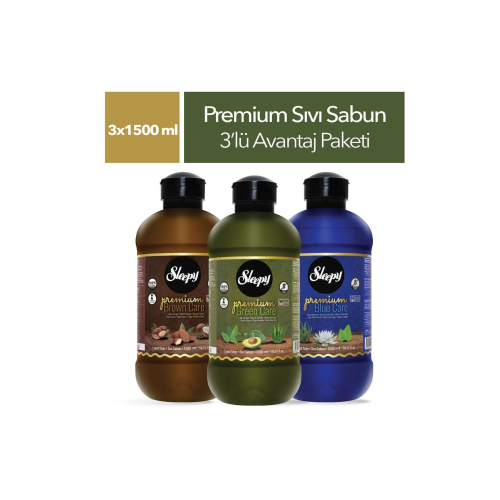 Premium Serisi Sıvı Sabun 3x1500 Ml