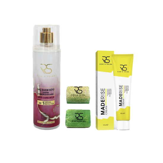 Süper 3 Lü Set ( Maderise + Sabun + Keratin Sütü )