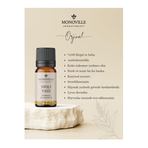 Nioli Uçucu Yağı 10 Ml %100 Saf Ve Doğal ( Niaouli Essential Oil )