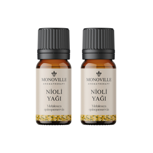 Nioli Uçucu Yağı 2'li Set %100 Saf Ve Doğal ( Niaouli Essential Oil) 2x10 ml