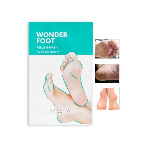 Ölü Deri Ve Çatlaklar İçin Soyulabilen Ayak Peeling Maskesi 50ml Wonder Foot Peeling Mask