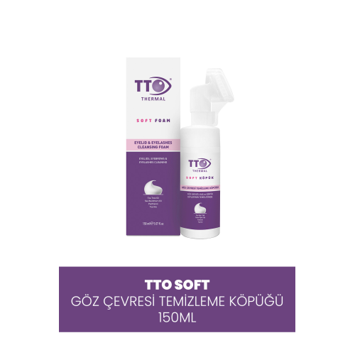 SOFT GÖZ ÇEVRESİ TEMİZLEME KÖPÜĞÜ 150 ML (Aplikatörlü)