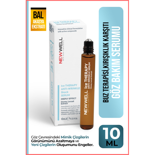 Buz Terapisi,Kırışıklık Karşıtı Göz Bakım Serumu 10ML