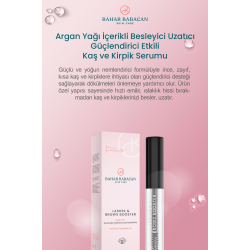 Argan Yağı Içerikli Besleyici Uzatıcı Güçlendirici Etkili Kaş Ve Kirpik Serumu 5ml