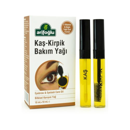 Kaş Kirpik Bakım Yağı  | Doğal E Vitaminli 10+10 ml