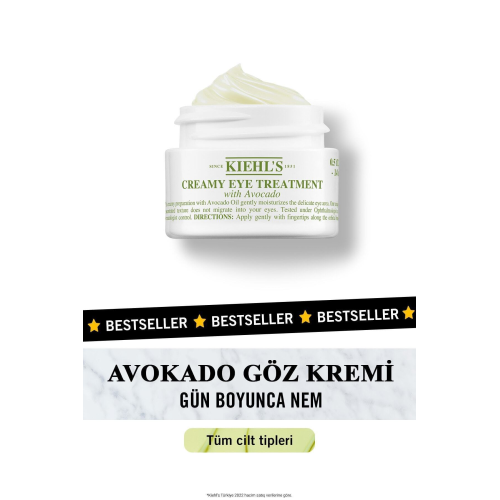 Creamy Eye Treatment Avokado Ile Yoğun Nemlendiren Göz Kremi 14 ml