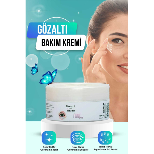 Göz Altı Torba Ve Morlukları & Koyu Halka Karşıtı Göz Aydınlatıcı Bakım Kremi 50 ml