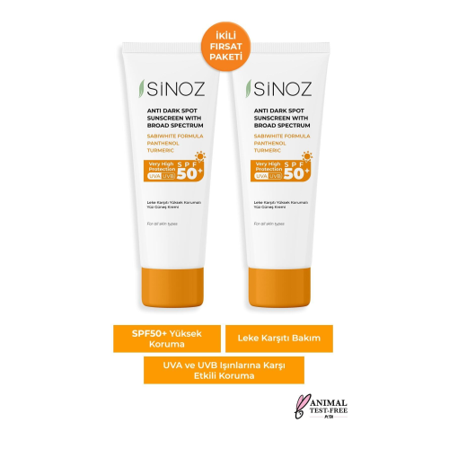 Spf 50+ Yüz Güneş Kremi - Normal Ve Kuru Ciltler Için Günlük Kullanım (2 X 50 Ml)