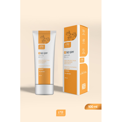 Leke Karşıtı Yüksek Korumalı Spf 50+ Güneş Kremi 100 Ml.