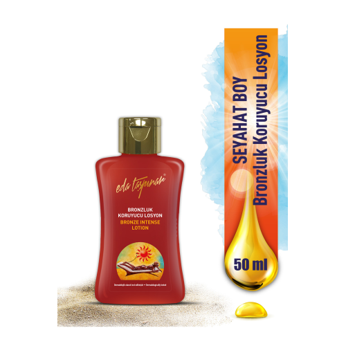 Seyahat Boy - Mini - 50 Ml - Bronzluk Koruyucu Losyon