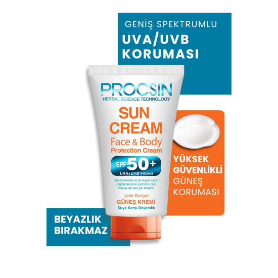 Yüksek Uv Korumalı Koyu Leke Önleyici Spf 50 Güneş Kremi 50 ml