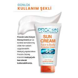 Yüksek Uv Korumalı Koyu Leke Önleyici Spf 50 Güneş Kremi 50 ml