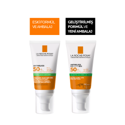 Anthelios Oil Control Gel Cream Spf50+ Yağlı ve Karma Ciltler İçin Yüz Güneş Kremi 50ml