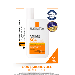 Anthelios Uvmune400 Invisible Fluid Spf50+ Yüz Güneş Kremi 50 ml